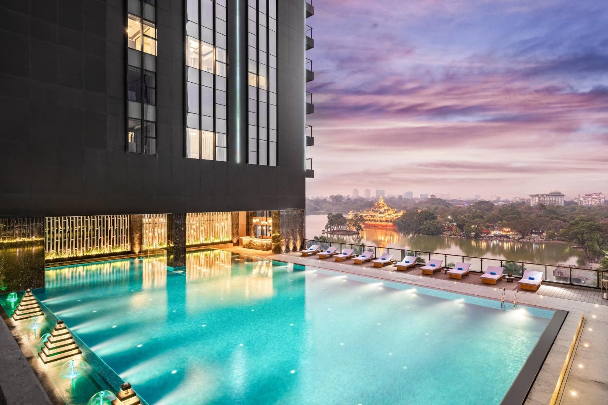 Kantharyar Serviced Apartment Yangón Exterior foto